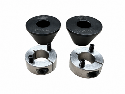 Alignment Cones for 20mm Line Boring Bars - 25-50mm Range (Pair)