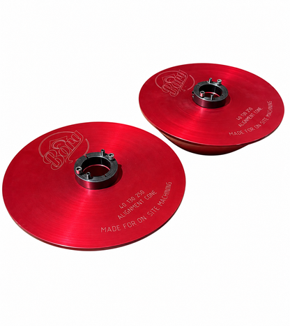 Alignment Cones for 40mm Line Boring Bars - 130-250mm Range (Pair)