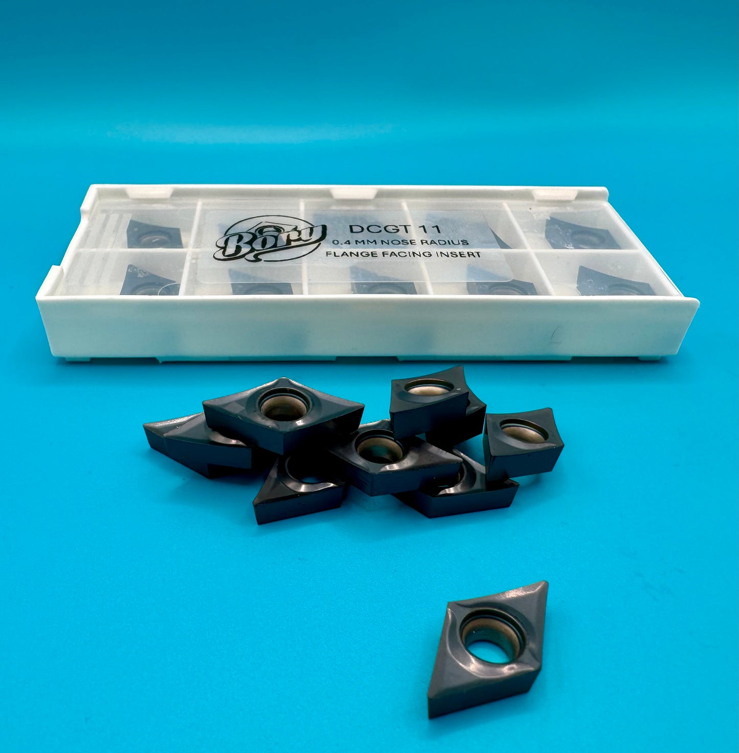 DCGT 11 Carbide inserts for flange facing tools